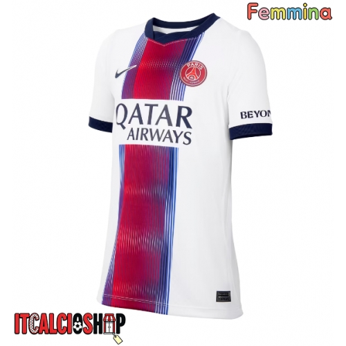 Paris Saint-Germain Ferran Torres #9 Seconda Maglia Femmina 2026-27 Manica Corta